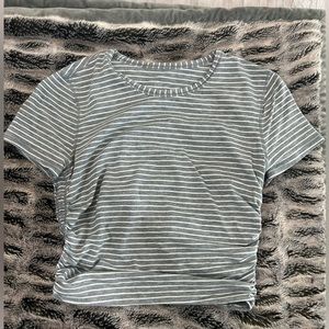 Lululemon cropped top.